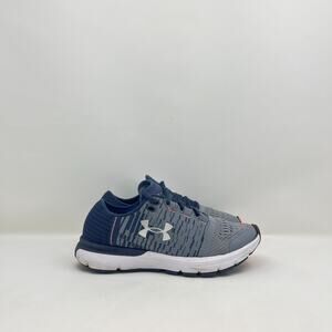 Under Armour Charged Bandit 3 Gray Blue Running Shoes Sneakers Women's Size 5.5
